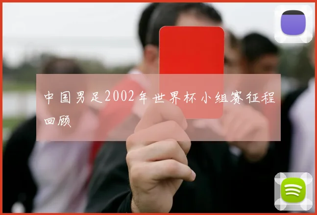 中国男足2002年世界杯小组赛征程回顾